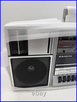 VINTAGE NEW WRAPPED 1980's Sanyo M9835K Stereo Radio Cassette Recorder Boombox