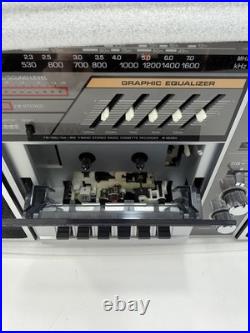 VINTAGE NEW WRAPPED 1980's Sanyo M9835K Stereo Radio Cassette Recorder Boombox