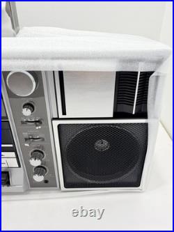 VINTAGE NEW WRAPPED 1980's Sanyo M9835K Stereo Radio Cassette Recorder Boombox