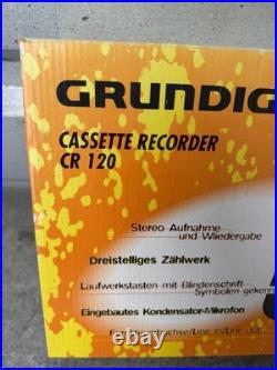 VINTAGE NOS Grundig CR 120 Cassette Recorder