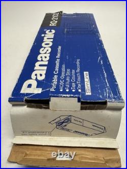 VINTAGE NOS Panasonic RQ-2102 Portable Cassette Recorder
