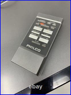 VINTAGE PHILCO VHS VCR MODEL V1320TGY01 with Remote