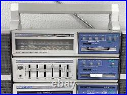 VINTAGE Pioneer CK-J10 Boombox Stereo Cassette Recorder Ghetto Blaster