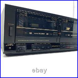 VINTAGE Pioneer CT-1270WR Stereo Double Cassette Tape Deck Player/Recorder EUC