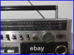 VINTAGE RADIO CASSETTE PLAYER/RECORDER TOSHIBA RT-8890S From 80's
