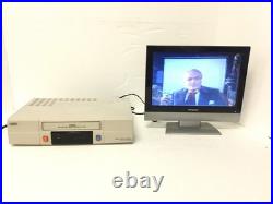 VINTAGE SANYO SRT-6000 Time Lapse Real-Time Video Cassette Recorder VCR WORKING