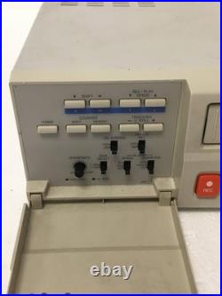 VINTAGE SANYO SRT-6000 Time Lapse Real-Time Video Cassette Recorder VCR WORKING