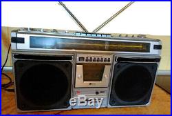 VINTAGE SHARP GF-8585H BOOMBOX GHETTOBLASTER Radio cassette recorder