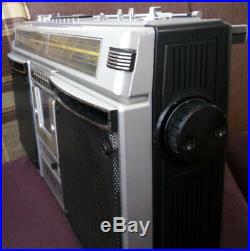 VINTAGE SHARP GF-8585H BOOMBOX Stereo Radio cassette recorder
