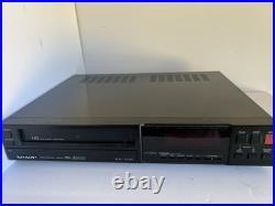 VINTAGE SHARP VC-A206U Video Cassette Recorder VCR (VHS) NEW OLD STOCK