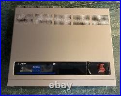 VINTAGE SONY BETAMAX VCR Recorder Player SL-20 Beta II/III Circa 1984 Timer Rec
