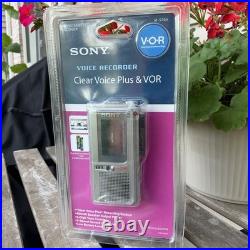 VINTAGE SONY M-570V MICROCASSETTE RECORDER FACTORY SEALED NEW BUNDLE With TAPES
