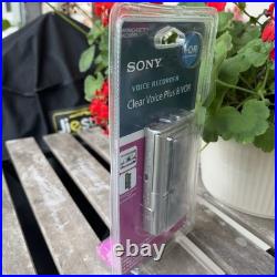 VINTAGE SONY M-570V MICROCASSETTE RECORDER FACTORY SEALED NEW BUNDLE With TAPES