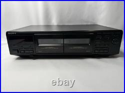 VINTAGE SONY STEREO CASSETTE DECK TC-WR350Z COMPLETE With REMOTE MANUAL BELT KIT