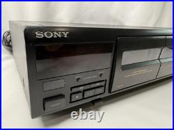 VINTAGE SONY STEREO CASSETTE DECK TC-WR350Z COMPLETE With REMOTE MANUAL BELT KIT