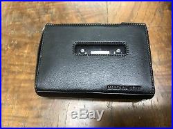 VINTAGE SONY WALKMAN STEREO CASSETTE RECORDER WM-D3 With Case