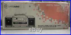 VINTAGE Samsung PD-770 Double Cassette Recorder Stereo NEW OLD STOCK