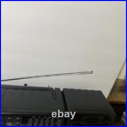 VINTAGE Samsung PD-770 Radio Double Cassette Recorder Stereo VERY CLEAN FOR AGE