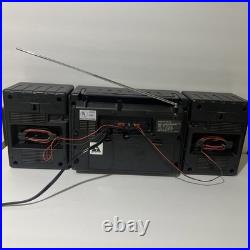 VINTAGE Samsung PD-770 Radio Double Cassette Recorder Stereo VERY CLEAN FOR AGE