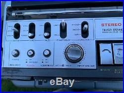 VINTAGE Sanyo Boombox M9994K Ghettoblaster Clean 1978 Cassette Recorder Player
