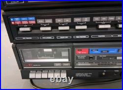 VINTAGE Sanyo GXT 255 Stereo Music System FULLY WORKING Tested with ManualClean