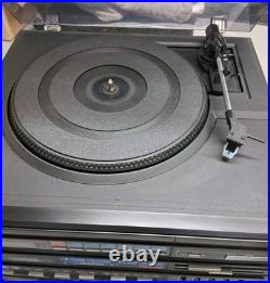 VINTAGE Sanyo GXT 255 Stereo Music System FULLY WORKING Tested with ManualClean