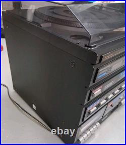 VINTAGE Sanyo GXT 255 Stereo Music System FULLY WORKING Tested with ManualClean