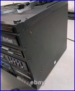 VINTAGE Sanyo GXT 255 Stereo Music System FULLY WORKING Tested with ManualClean