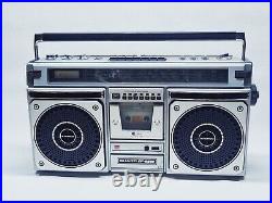VINTAGE Sharp Boombox GF 8585 X Radio Cassette Recorder Ghetto Blaster