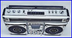VINTAGE Sharp Boombox GF 8585 X Radio Cassette Recorder Ghetto Blaster