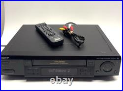 VINTAGE Sony VHS VCR SLV-778HF 4 Head HiFi VCR Video Cassette Recorder