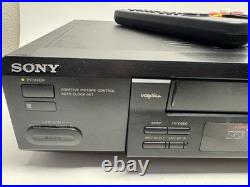 VINTAGE Sony VHS VCR SLV-778HF 4 Head HiFi VCR Video Cassette Recorder