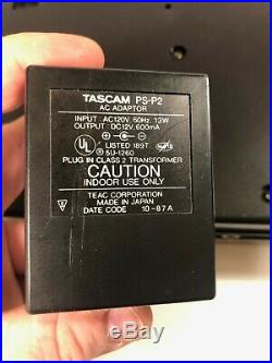 VINTAGE Tascam Ministudio Porta Two 4 Four Track Cassette Recorder JAPAN Working