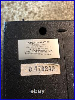 VINTAGE VOICE OF MUSIC Cassette Player RARE TESTED Works, withbox 761 Read ATRCBG