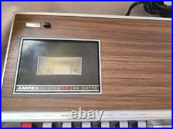 VTG 1969 Ampex Micro 86 20 Watts Cassette Recorder VTG 1969 Ampex Micro 86 20 Watts Cassette Recorder