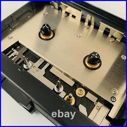 VTG 1982 Sanyo TRC-2500 Cassette Tape Recorder Hand Held Player WORKS