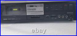 VTG 80's Yamaha Stereo Cassette Deck Player Natural Sound Tested Working RARE