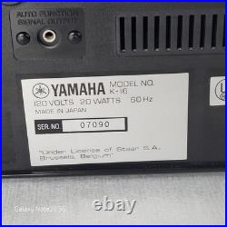 VTG 80's Yamaha Stereo Cassette Deck Player Natural Sound Tested Working RARE