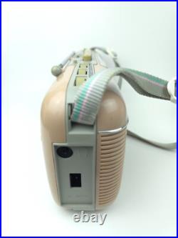 VTG 80s Sharp Radio Cassette QT-50 Beige Stranger Things Tested READ