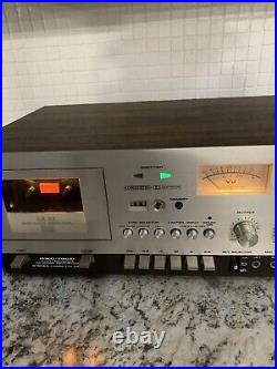 VTG AKAI GXC-730D AUTO REVERSE RECORDING CASSETTE DECK Please Read Discription