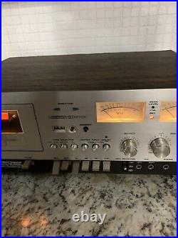 VTG AKAI GXC-730D AUTO REVERSE RECORDING CASSETTE DECK Please Read Discription