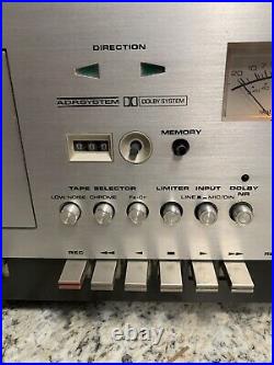 VTG AKAI GXC-730D AUTO REVERSE RECORDING CASSETTE DECK Please Read Discription