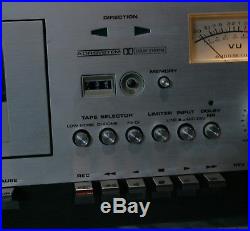 VTG AKAI GXC-730D Auto-Reverse Playback & Reverse Recording Stereo Cassette Deck