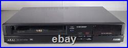 VTG AKAI VS-33U Video Cassette Recorder Player VHS Black New with Remote Manual