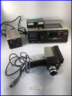VTG Akai VT-300 VC-300 VA-300 Portable Cassette Video Recorder As Is