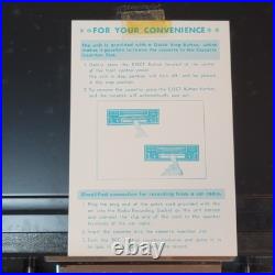 VTG Classic Car Toshiba Cassette Tape Stereo NEW NEVER USED CT-412 Recorder VTG Classic Car Toshiba Cassette Tape Stereo NEW NEVER USED CT-412 Recorder
