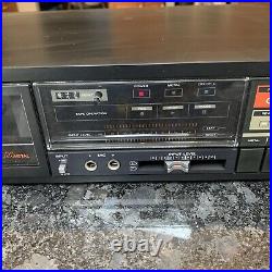 VTG Fisher CR-275 Stereo Cassette Deck Tape Player Recorder Timer Dolby TESTED