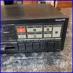 VTG Fisher CR-275 Stereo Cassette Deck Tape Player Recorder Timer Dolby TESTED