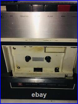 VTG HITACHI LEVEL MATRIX TRQ-222 Cassette Stereo Player Recorder Solid State. C5