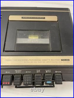 VTG Marantz PMD 220 Professional Portable Mono Cassette Recorder 1980's WORKS